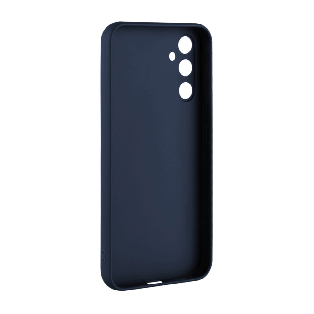 Zadný pogumovaný kryt FIXED Story pre Samsung Galaxy A34 5G, modrý