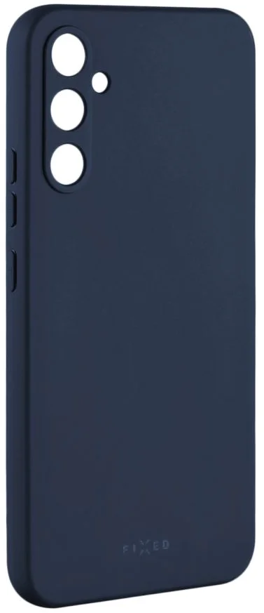 Zadný pogumovaný kryt FIXED Story pre Samsung Galaxy A34 5G, modrý