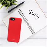 Zadný pogumovaný kryt FIXED Story pre Samsung Galaxy A42 5G / M42 5G, červený