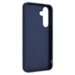 Zadný pogumovaný kryt FIXED Story pre Samsung Galaxy A55 5G, modrý