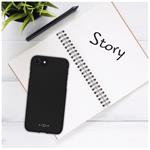 Zadný pogumovaný kryt FIXED Story pre Samsung Galaxy M23 5G, čierny