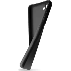 Zadný pogumovaný kryt FIXED Story pre Samsung Galaxy S23, čierny