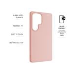Zadný pogumovaný kryt FIXED Story pre Samsung Galaxy S25 Ultra, ružový