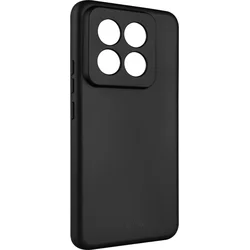 Zadný pogumovaný kryt FIXED Story pre Xiaomi 14 Pro, čierny