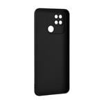Zadný pogumovaný kryt FIXED Story pre Xiaomi Redmi 10C, čierny