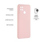 Zadný pogumovaný kryt FIXED Story pre Xiaomi Redmi 10C, ružový