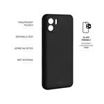 Zadný pogumovaný kryt FIXED Story pre Xiaomi Redmi A1/A1S/A1+/A2/A2+, čierny