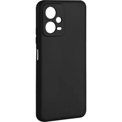 Zadný pogumovaný kryt FIXED Story pre Xiaomi Redmi Note 12 5G, čierny