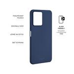 Zadný pogumovaný kryt FIXED Story pre Xiaomi Redmi Note 12, modrý
