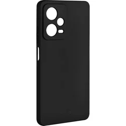 Zadný pogumovaný kryt FIXED Story pre Xiaomi Redmi Note 12 Pro 5G, čierny