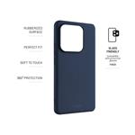 Zadný pogumovaný kryt FIXED Story pre Xiaomi Redmi Note 14 5G, modrý