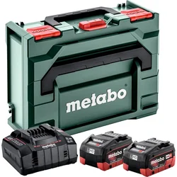 Základná sada Metabo 2x LIHD 10Ah + ASC 145 + METABOX (685190000)