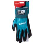Základné pletené pracovné rukavice MAKITA, nitril, veľkosť L/9