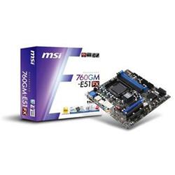 Základní deska MSI 760GM-E51 (FX), AMD 760GM, AM3, 4xDDR3, eSATA, HDMI, GLAN, mATX