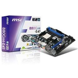 Základní deska MSI 880GM-E41 AM3 + SB710, 4xDDR3, 1xPCI-e*16, 2xPCI-e*1, 1xPCI, eSATA, Hybrid Crossfire, HDMI, mATX