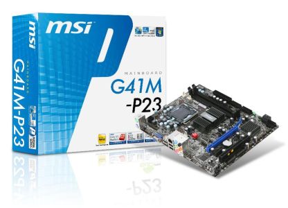 Msi g41m p23 разгон