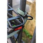 Zámek ABUS 1806/110 black INFINITY LOOP - černá