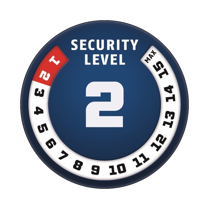 Zámek ABUS 4408K/65 RD