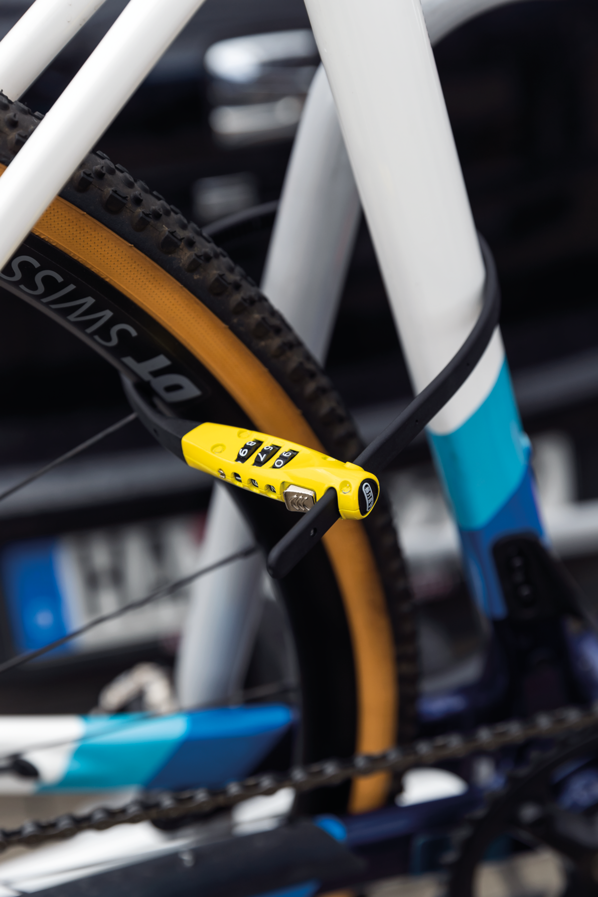Zámek ABUS Combiflex TravelGuard - černý