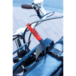 Zámok ABUS Combiflex TravelGuard - žltý