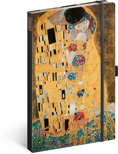 Zápisník Gustava Klimta linajkovaný, 13 × 21 cm