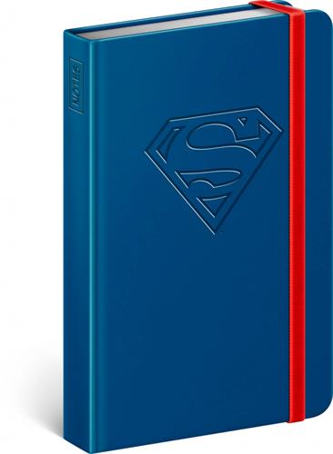 Zápisník Superman - Logo, linajkovaný, 11 × 16 cm