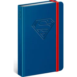 Zápisník Superman - Logo, linajkovaný, 11 × 16 cm