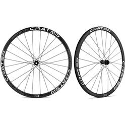 Zapletená kola cyklokros/gravel PROTOTYPE Crater AL 28"/700 White - 100/142 - ořech HG