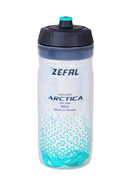 Zefal lahev Arctica 55 new stříbrná-caribean green