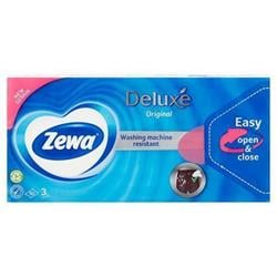 ZEWA Kapesníky, papírové, 3vrstvé, 90ks "Deluxe", bez vůně