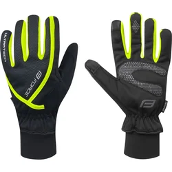 Zimné rukavice FORCE ULTRA TECH, fluo veľkosť L