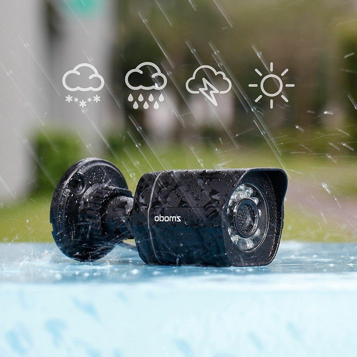 ZMODO SD-H2926-B-H sPOE 1080P IR Camera Black