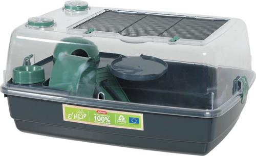 Zolux Klec pro křečky EHOP Vision 55cm šedá/zelená s výb.