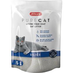 Zolux Podestýlka PURECAT natural silica 5l