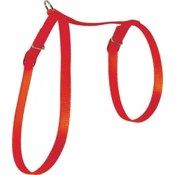 Zolux Postroj pre mačky nylonový 10 mm červený