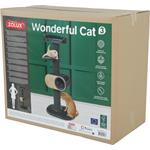 Zolux Škrabadlo WONDERFUL CAT 3 šedá