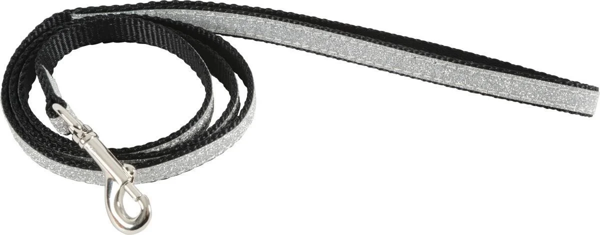 Zolux Vodítko pro kočky SHINY nylon černé 1m