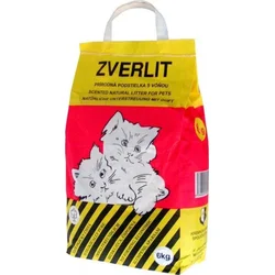 ZVERLIT červená hrubá podestýlka pro kočky s vůní 6kg