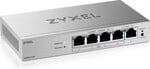 ZYXEL GS1200-5HP v3, 5-portový gigabitový PoE+ webový stolný prepínač, 4x PoE, 68 W